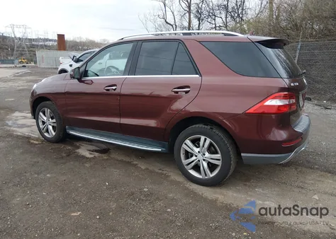 2013 Mercedes-Benz Ml 350 4Matic from USA, damaged, VIN 4JGDA5HBXDA203684
